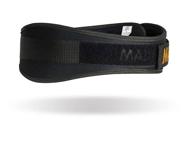 Пояс для тяжелой атлетики MadMax MFB-313 Body Conform XXL Black - Фото 2