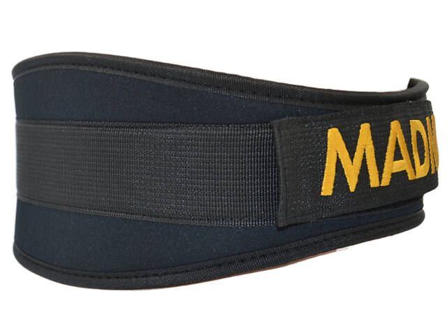 Пояс для тяжелой атлетики MadMax MFB-313 Body Conform XXL Black - Фото 3