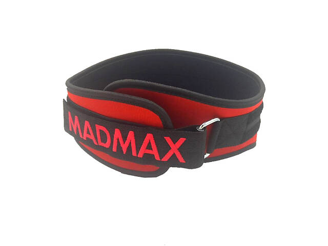 Пояс для тяжелой атлетики MadMax MFB-421 Simply the Best XL Red - Фото 2