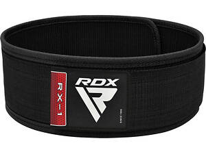 Пояс для тяжелой атлетики RDX RX1 Weight Lifting Belt Black S