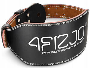 Пояс для тяжелой атлетики 4FIZJO кожаный Size S Black (P-5905973404297)