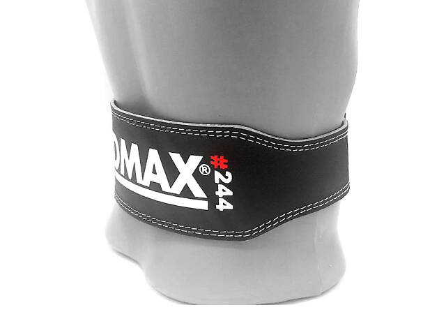 Пояс для важкої атлетики MadMax MFB-244 Sandwich шкіряний Black S - Фото 9