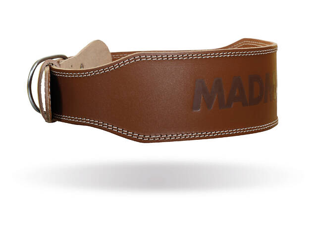 Пояс для важкої атлетики MadMax MFB-246 Full leather шкіряний Chocolate brown S - Фото 10