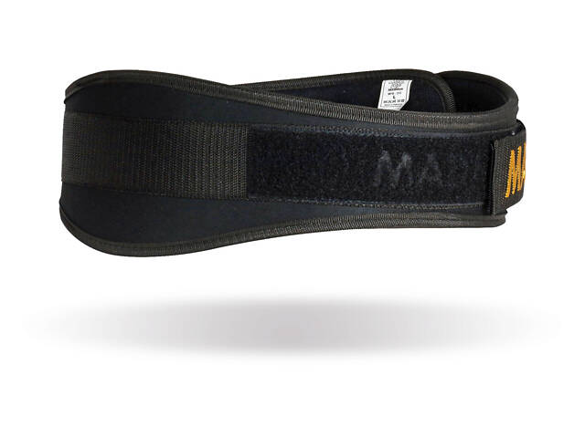 Пояс для важкої атлетики MadMax MFB-313 Body Conform неопреновий Black L - Фото 10