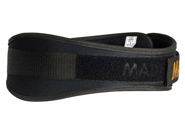 Пояс для важкої атлетики MadMax MFB-313 Body Conform неопреновий Black L - Фото 1