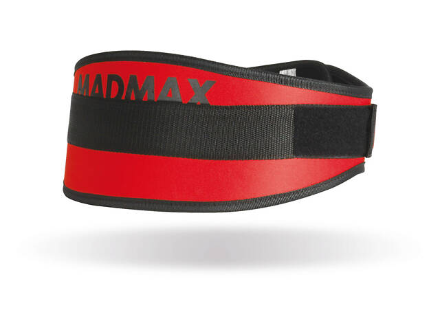 Пояс для важкої атлетики MadMax MFB-421 Simply the Best неопреновий Red XL - Фото 10