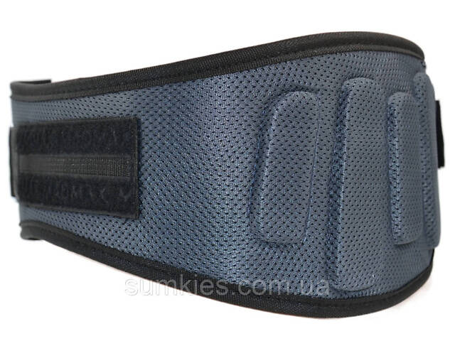 Пояс для важкої атлетики MadMax MFB-666 Extreme неопреновий Grey XS - Фото 6