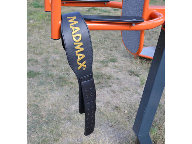 Пояс для важкої атлетики MadMax MFB-999 Restless & Wild Black XXL - Фото 6