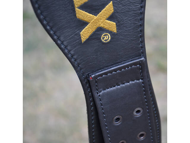 Пояс для важкої атлетики MadMax MFB-999 Restless & Wild Black XXL - Фото 7