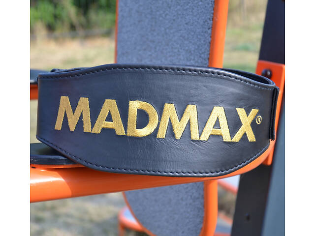 Пояс для важкої атлетики MadMax MFB-999 Restless & Wild Black XXL - Фото 9