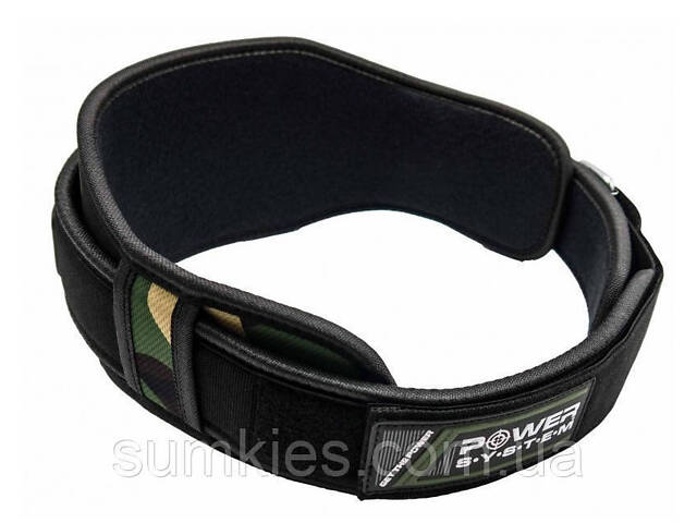 Пояс для важкої атлетики Power System PS-3220 Predator неопреновий Камуфляж XL - Фото 4