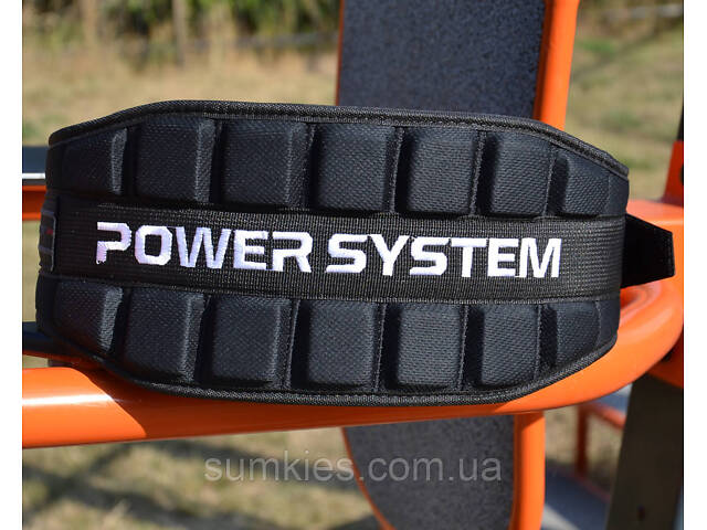 Пояс для важкої атлетики Power System PS-3230 Neo Power неопреновий Black/Red S - Фото 6