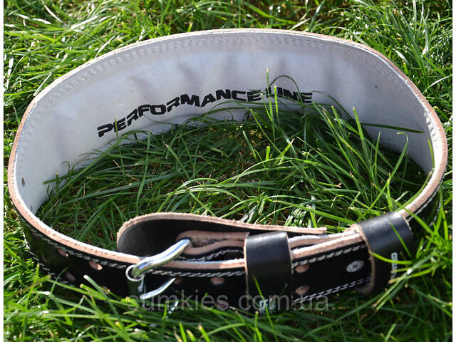 Пояс для важкої атлетики Power System PS-3100 Power шкіряний Black XL - Фото 10