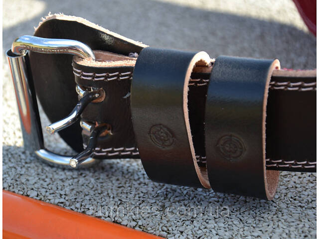 Пояс для важкої атлетики Power System PS-3030 Elite Edition шкіряний Black M - Фото 10