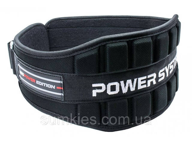 Пояс для важкої атлетики Power System PS-3230 Neo Power неопреновий Black/Red S - Фото 1