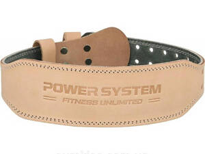 Пояс для важкої атлетики Power System PS-3000 Power Natural шкіряний S