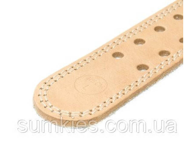 Пояс для важкої атлетики Power System PS-3000 Power Natural шкіряний XXL - Фото 3