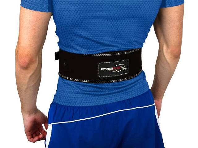 Пояс для важкої атлетики PowerPlay 5175 Чорно-Помаранчевий L - Фото 7