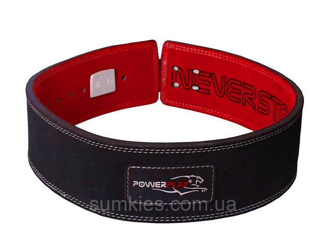 Пояс для важкої атлетики PowerPlay 5175 Чорно-Помаранчевий XL - Фото 1