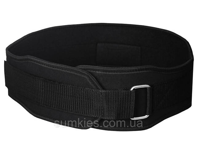 Пояс для важкої атлетики PowerPlay 5535 неопреновий Чорний XL - Фото 2