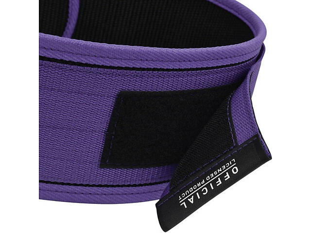 Пояс для важкої атлетики RDX RX1 Weight Lifting Belt Purple XS - Фото 6