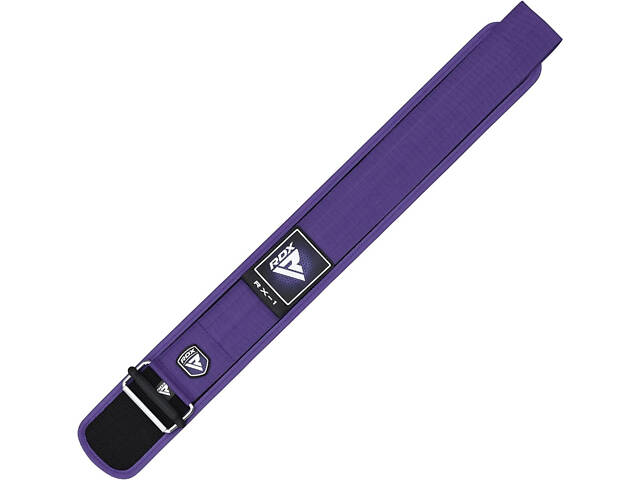 Пояс для важкої атлетики RDX RX1 Weight Lifting Belt Purple XS - Фото 7