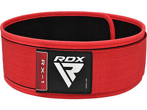 Пояс для важкої атлетики RDX RX1 Weight Lifting Belt RED-M
