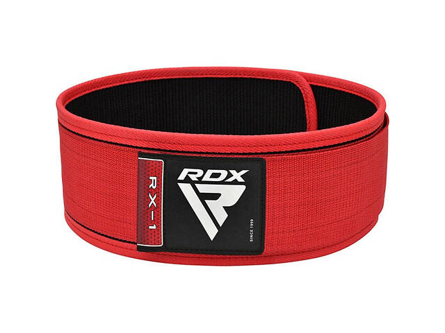 Пояс для важкої атлетики RDX RX1 Weight Lifting Belt RED-XL - Фото 1