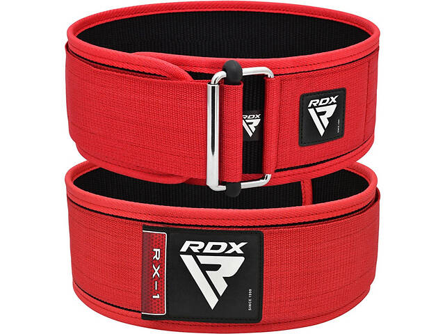 Пояс для важкої атлетики RDX RX1 Weight Lifting Belt RED-XL - Фото 2