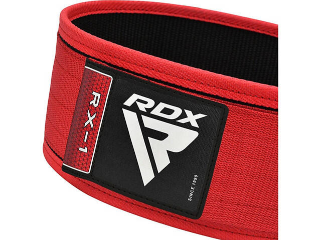 Пояс для важкої атлетики RDX RX1 Weight Lifting Belt RED-XL - Фото 7