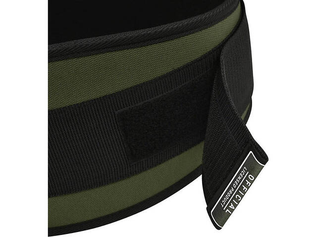 Пояс для важкої атлетики RDX RX3 EVA Curve неопреновий Army Green L - Фото 3