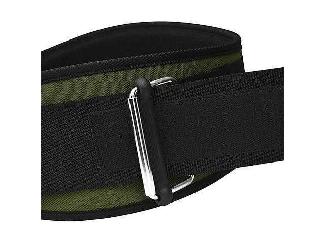 Пояс для важкої атлетики RDX RX3 EVA Curve неопреновий Army Green L - Фото 7