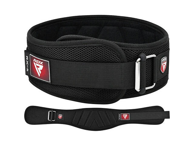 Пояс для важкої атлетики RDX RX4 EVA Curve неопреновий Black XL - Фото 1