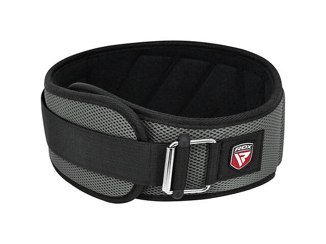 Пояс для важкої атлетики RDX RX4 EVA Curve неопреновий Grey L - Фото 1