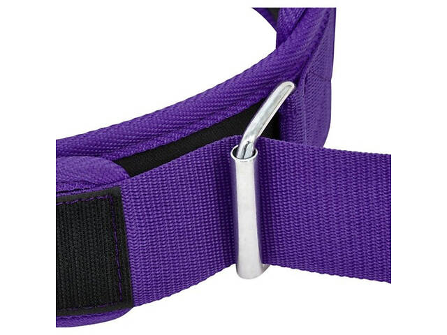 Пояс для важкої атлетики RDX RX5 Double Belt неопреновий Purpel S - Фото 7