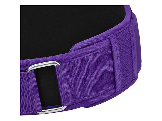 Пояс для важкої атлетики RDX RX5 Double Belt неопреновий Purpel S - Фото 8