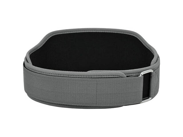 Пояс для важкої атлетики RDX RX5 Double Belt неопреновий Grey XL - Фото 4