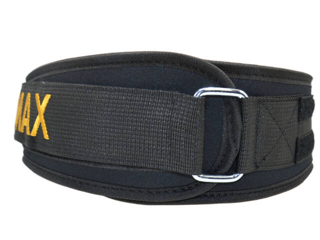 Пояс для важкої атлетики MadMax MFB-313 Body Conform неопреновий Black S - Фото 6