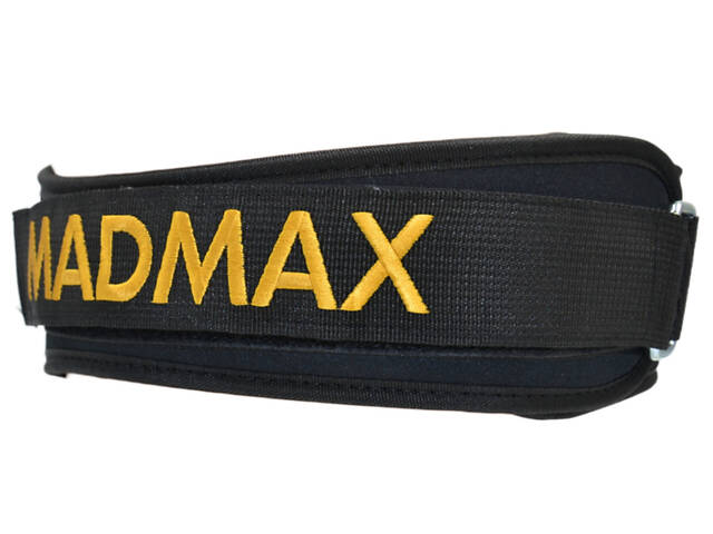 Пояс для важкої атлетики MadMax MFB-313 Body Conform неопреновий Black S - Фото 5