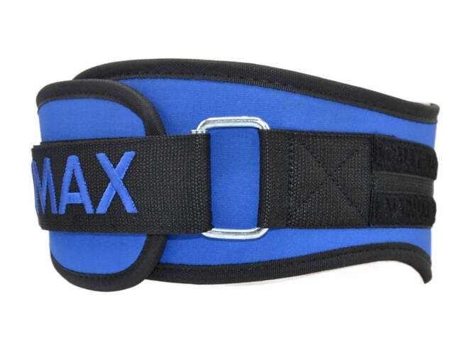 Пояс для важкої атлетики MadMax MFB-421 Simply the Best неопреновий Blue L - Фото 6