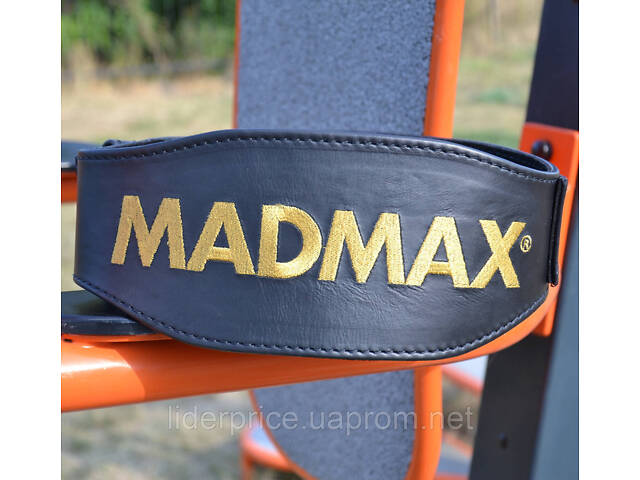 Пояс для важкої атлетики MadMax MFB-999 Restless & Wild Black XXL, Оригінал! - Фото 9