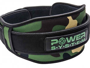 Пояс для важкої атлетики Power System PS-3220 Predator неопреновий Камуфляж XL