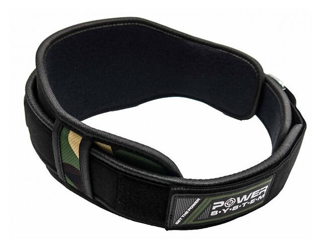 Пояс для важкої атлетики Power System PS-3220 Predator неопреновий Камуфляж M - Фото 4