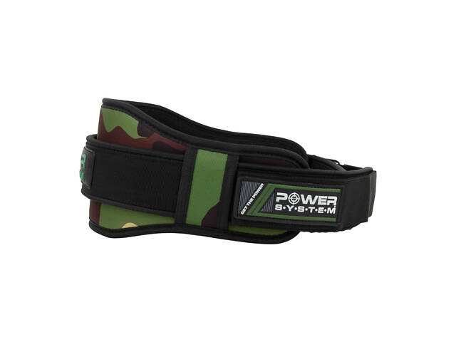 Пояс для важкої атлетики Power System PS-3220 Predator неопреновий Камуфляж M - Фото 6