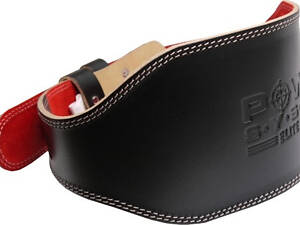 Пояс для важкої атлетики Power System PS-3030 Elite Edition шкіряний Black S