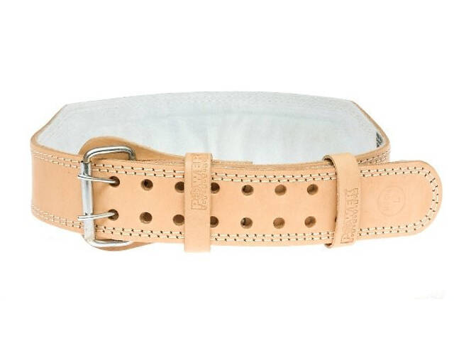 Пояс для важкої атлетики Power System PS-3000 Power Natural шкіряний XL - Фото 2