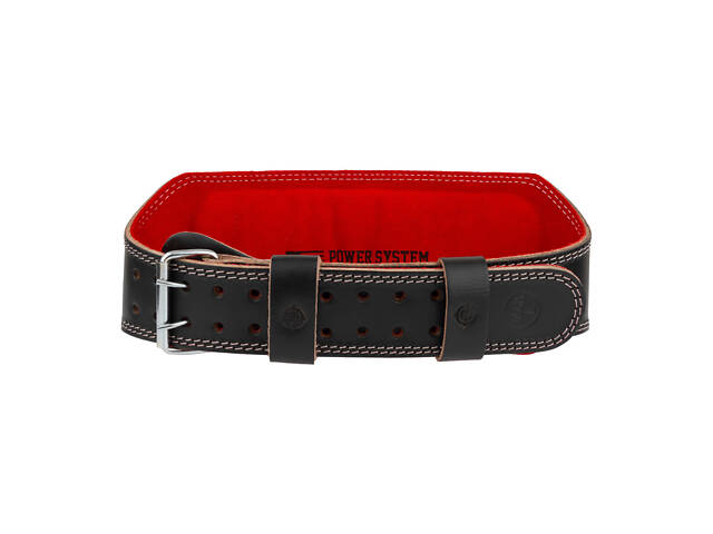 Пояс для важкої атлетики Power System PS-3030 Elite Edition шкіряний Black XL - Фото 3