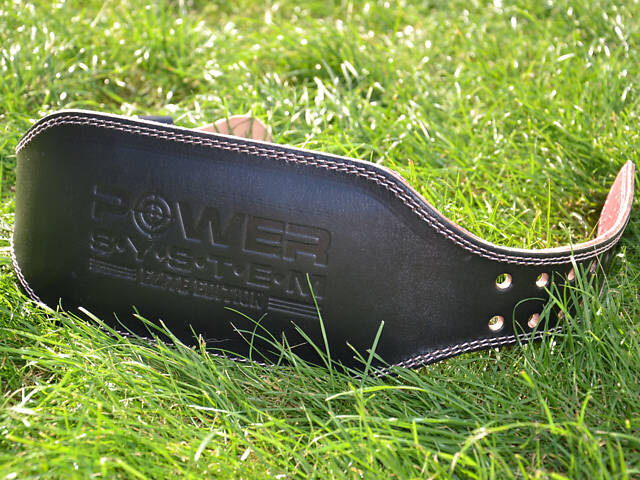 Пояс для важкої атлетики Power System PS-3030 Elite Edition шкіряний Black XL - Фото 7