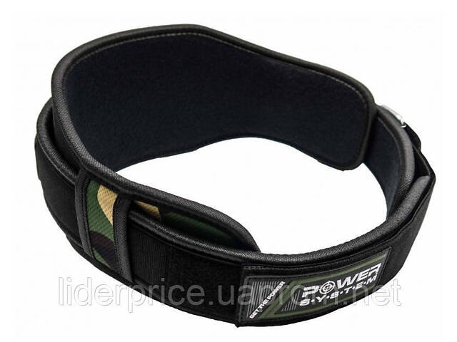 Пояс для важкої атлетики Power System PS-3220 Predator неопреновий Камуфляж M, Оригінал! - Фото 4