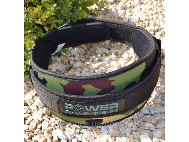 Пояс для важкої атлетики Power System PS-3220 Predator неопреновий Камуфляж M, Оригінал! - Фото 8